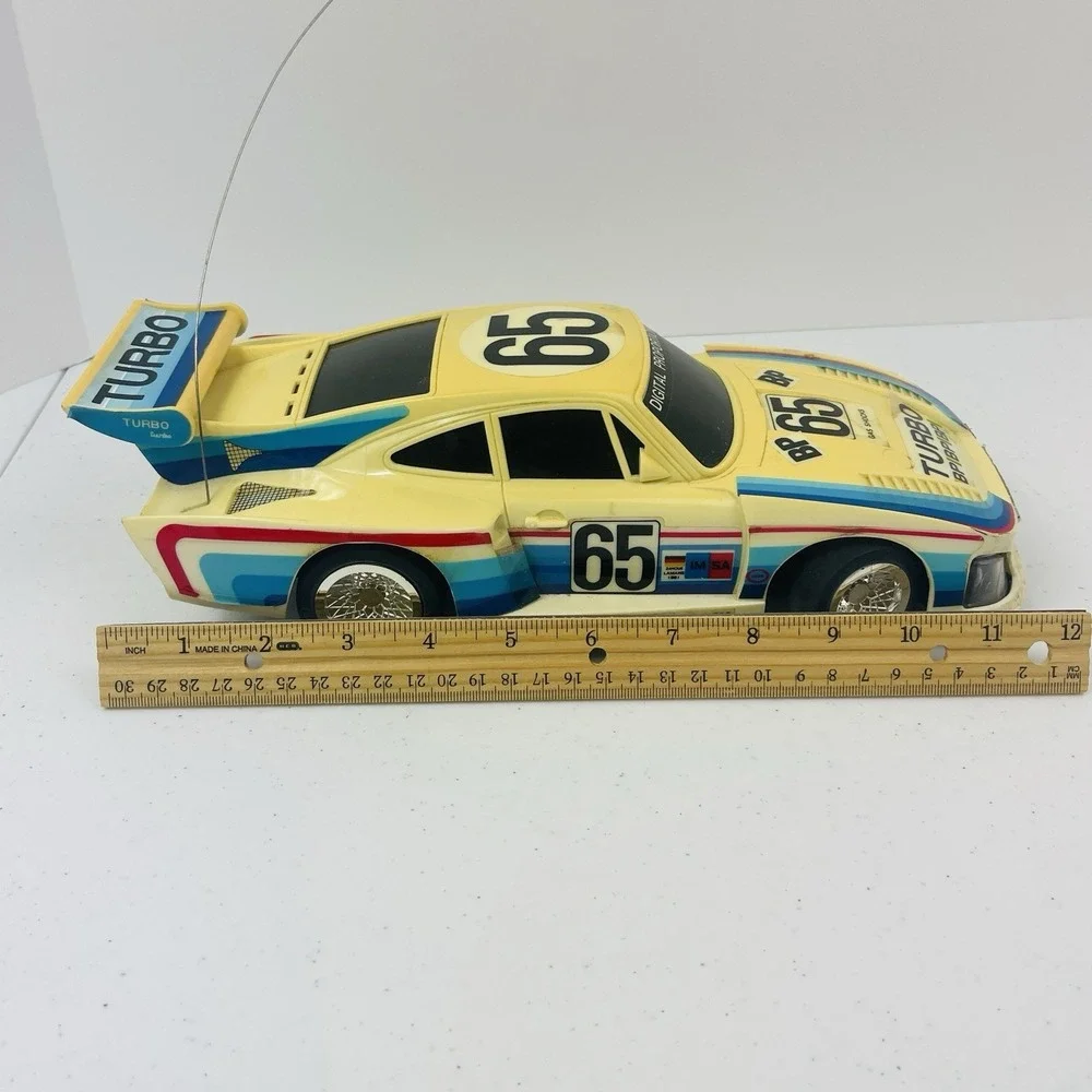 Radio Shack K3 935‎ Porsche Remote Control Turbo Gelo Racing Team #65 For Parts